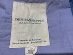 RALPH LAUREN Denim & Supply Paisley Outerwear Vest Gilet Size S SMALL ladies