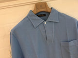 LORO PIANA Cotton-Piqué Polo Shirt Top T-shirt Size M MEDIUM MEN