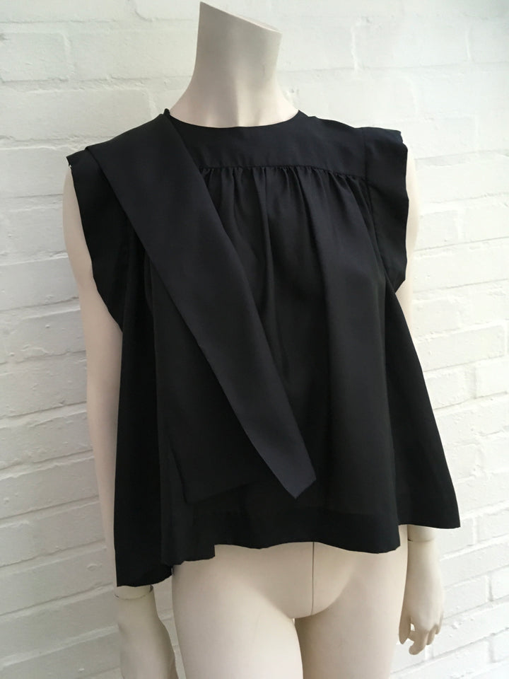 JOSEPH Women's Black Silk Blouse Top Shirt Ladies