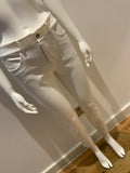 Ralph Lauren Polo Golf Skinny White Pants Trousers Size US 4 UK 8 S SMALL ladies