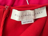 Stella McCartney Crew Neck Sleeveless Red Top Size I 38 UK 6 US 2 ladies
