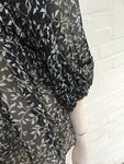ZIMMERMANN Floral-print silk-georgette blouse top Ladies