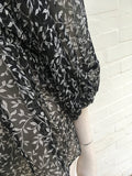 ZIMMERMANN Floral-print silk-georgette blouse top Ladies