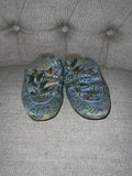 GUCCI Princetown Flora Print Mules Flats Size 37.5 UK 4.5 US 7.5 ladies