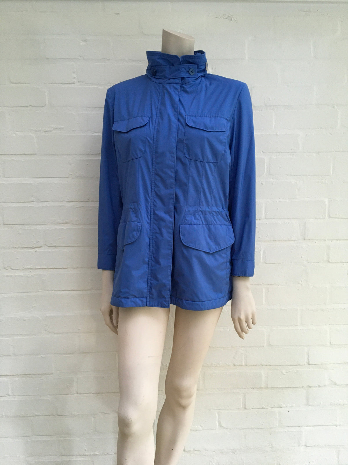 Loro Piana Traveller Windmate Jacket Blue Ladies