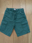Il Gufo Boys Green Cotton Cargo Shorts 8 years Boys Children