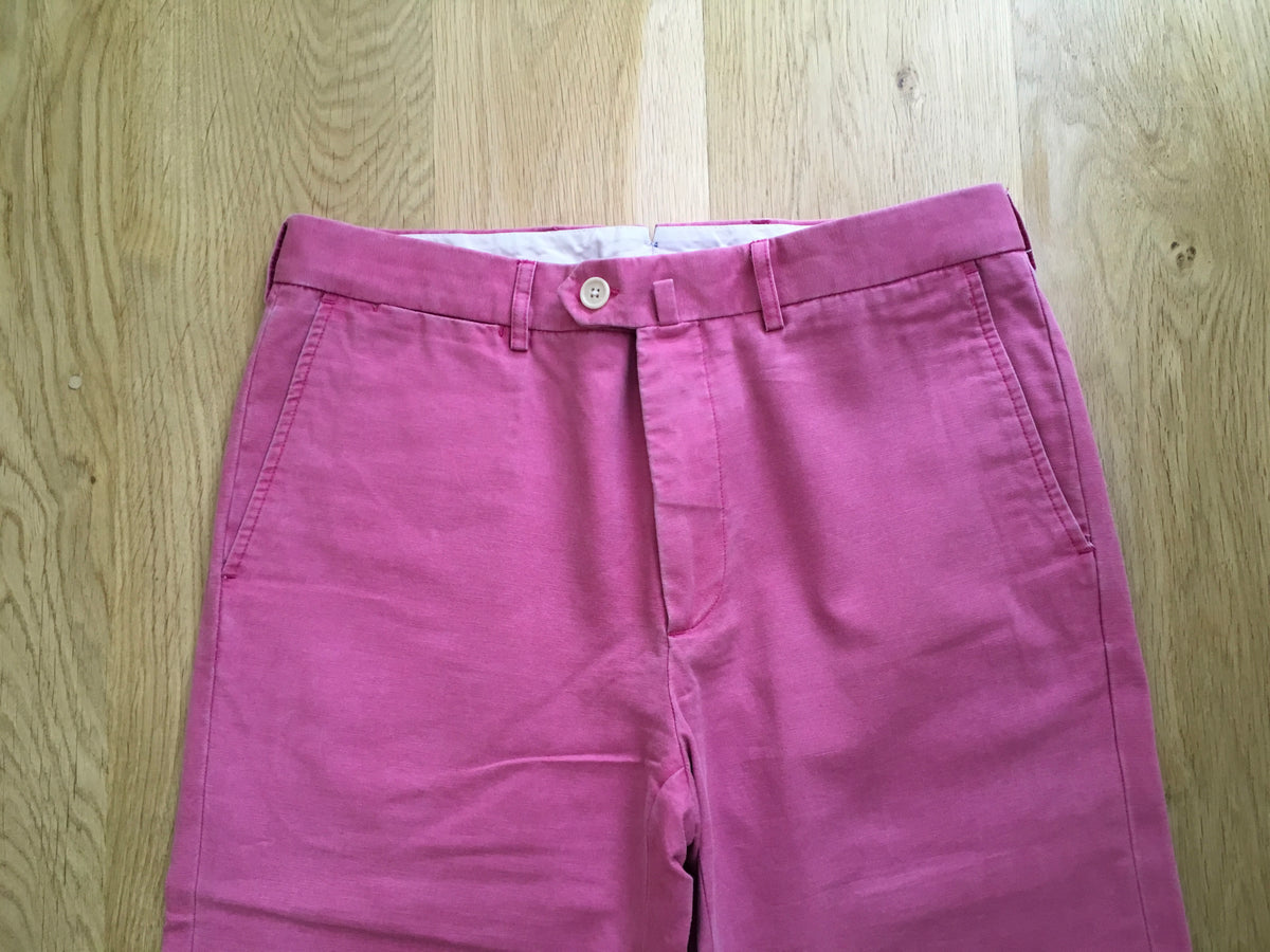 HACKETT LONDON Men's PINK TROUSERS - Trousers Pants Size 34 L men