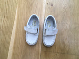 GARVALIN 50 aniversario Boys Shoe White Leather Size 22 Children