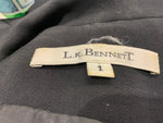 L.K. Bennett London Black Jacket Blazer Size 1 S small ladies