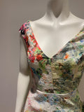 ZARA FLORAL CUT OUT MINI DRESS Size S SMALLL MOST WANTED ladies