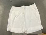 Marks & Spencer M&S Chino White Shorts Size UK 14 EU 42 ladies