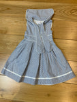 Rachel Riley Blue Striped Dress Amazing Size 5 years children