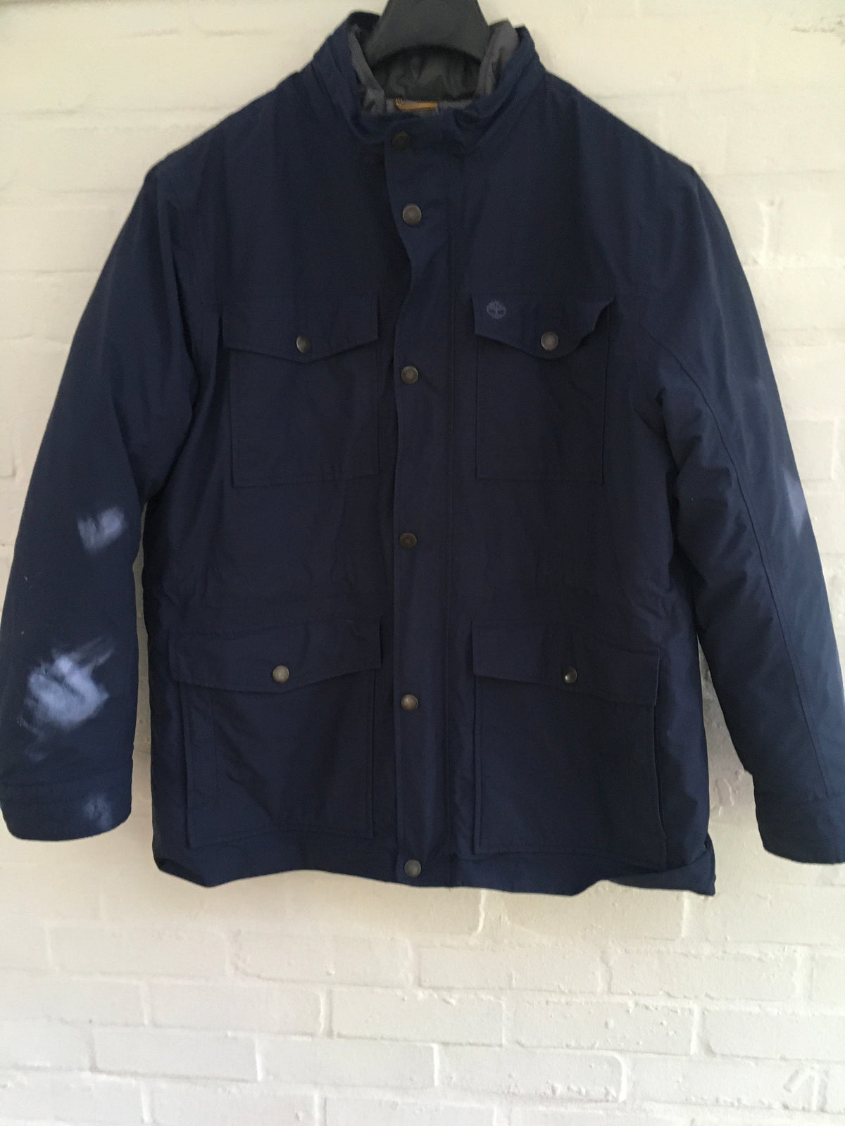 Timberland Mens (E2) Navy Mount Clay 3-in-1 Waterproof Field Jacket Size 3XL Men