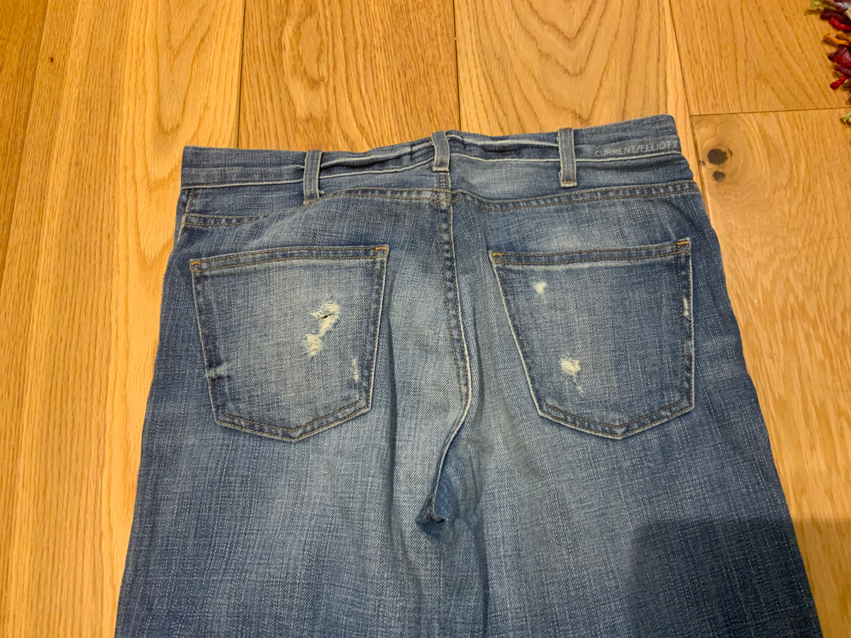 Current/Elliott Current Elliott The Dad Relaxed Fit Jeans Denim Size 25 ladies