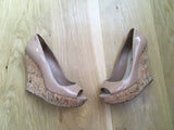 Miu Miu Platform Wedge Pumps Heels Shoes 36.5 UK 3.5 US 6.5 ladies
