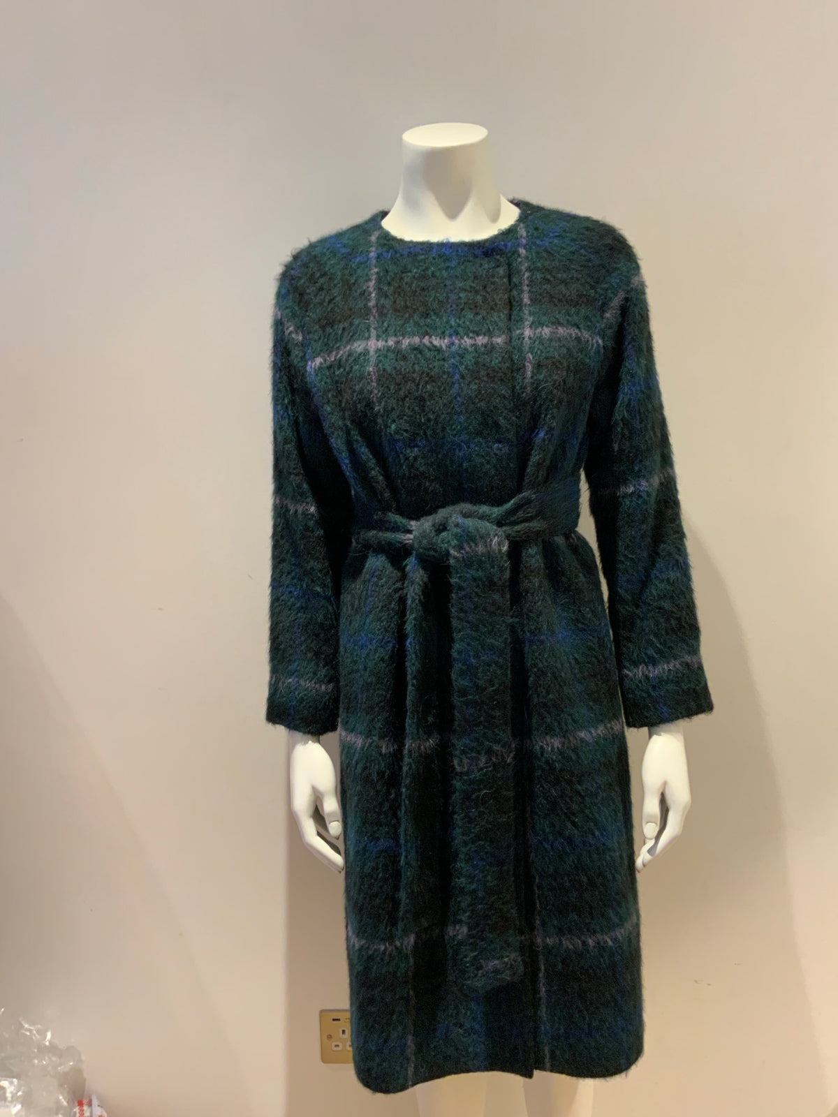 GallardaGalante Gallarda Galate Amazing Check Mohair Wool Coat Size F One size ladies