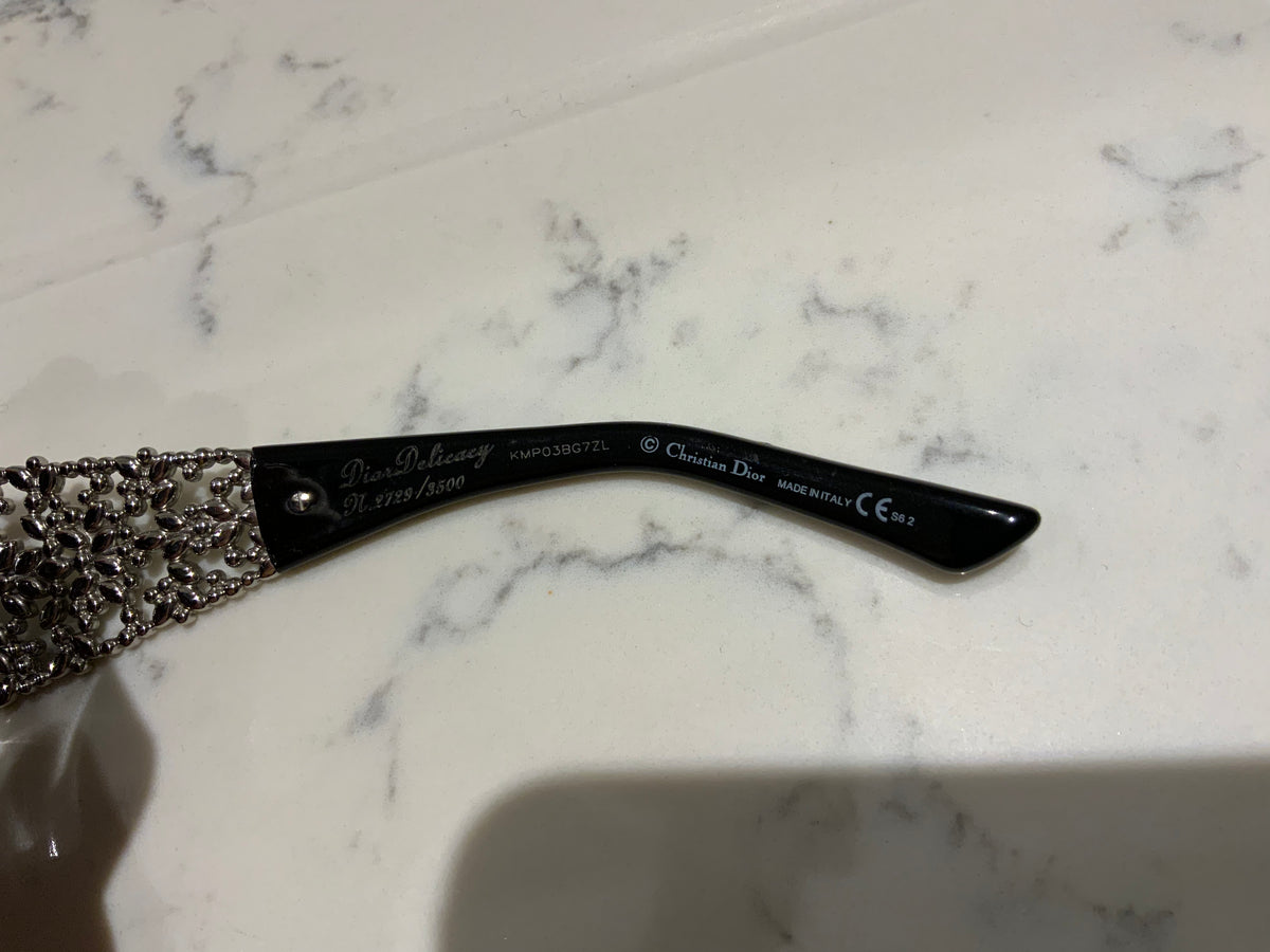 MOST WANTED Christian Dior Delicacy Limited Edition Sunglasses Swarovski Crystal ladies