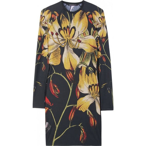 Christopher Kane bodycon dress floral print Size M Medium Ladies