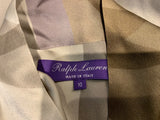 Ralph Lauren Collection Silk Pussy Bow Blouse Shirt Size US 10 UK 14 ladies