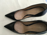 Gianvito Rossi Patent Leather Pointed-Toe Pumps heels shoes Size 36 US 6 UK 3 ladies