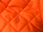 Ralph Lauren Polo Orange Quilted Jacket 4 years old Children
