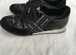 LOUIS VUITTON LEATHER SUEDE LOW-TOP SNEAKERS TRAINERS SIZE 36 LADIES