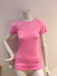 Workout Neon Pink Women's Slim fit T Shirts SIZE UK 10 / 12 ladies