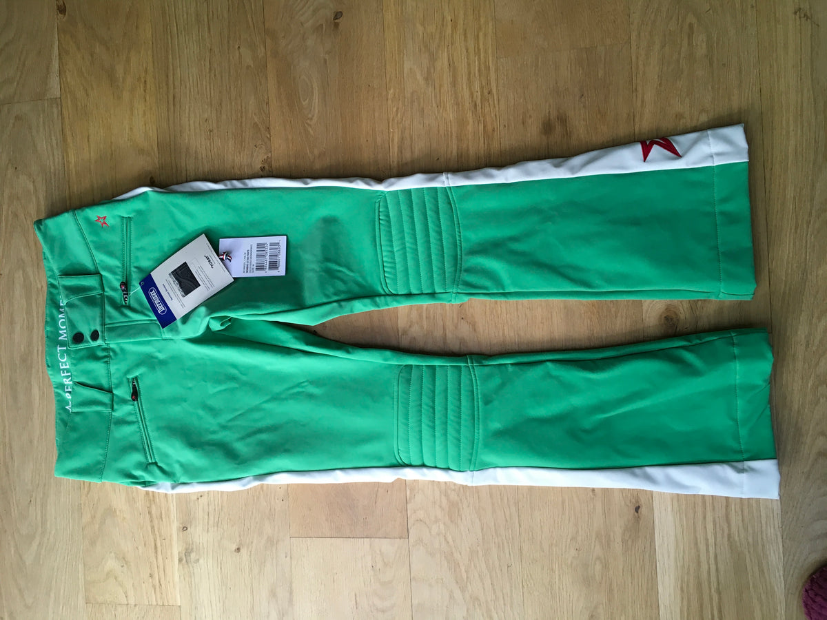 PERFECT MOMENT GT AURORA SKI PANTS TROUSERS NORDIC GREEN SIZE M MEDIUM Ladies