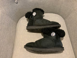 UGG MINI BAILEY SWAROVSKI BOOTS SUEDE BLACK US 6 /UK 4 /EU 37 ladies