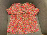 BONPOINT GIRLS’ LIBERTY FLORAL PRINT TUNIC BLOUSE SIZE 8 YEARS CHILDREN