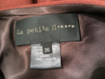 La Petite S***** Draped crepe wool Top Size F 36 UK 8 US 4 S Small ladies