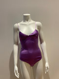 JASMINE DI MILO Purple Silk-charmeuse camisole Top Body Size UK 8 SMALL ladies