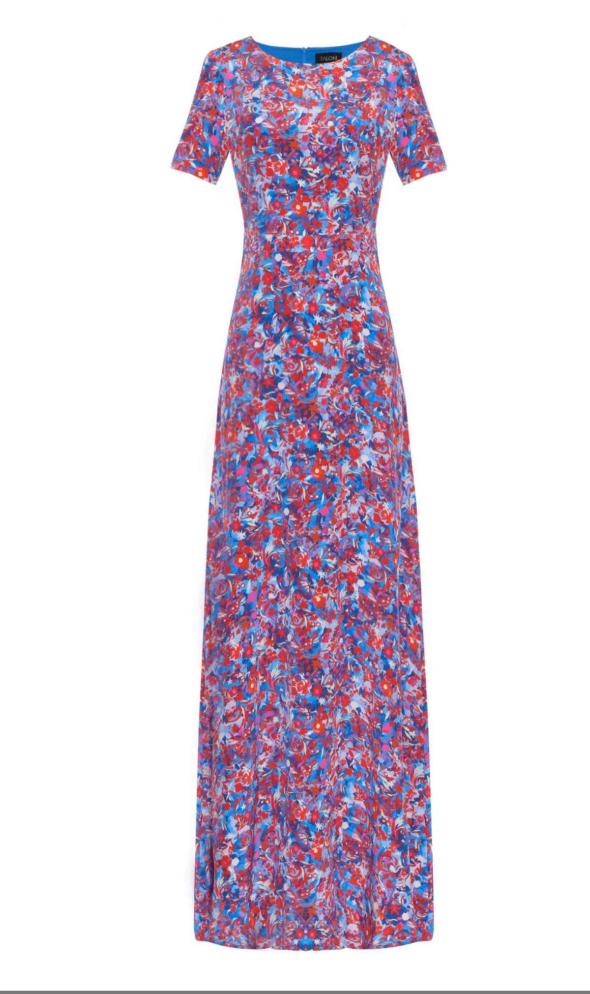 Saloni Floral Donna Printed Silk-crepe De Chine Dress  Ladies