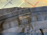 MOTHER The Looker Ankle Fray Jeans Black Size 26 Ladies ladies