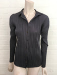 PLEATS PLEASE ISSEY MIYAKE Pleated Shirt In Grey  ladies