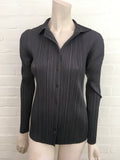 PLEATS PLEASE ISSEY MIYAKE Pleated Shirt In Grey  ladies