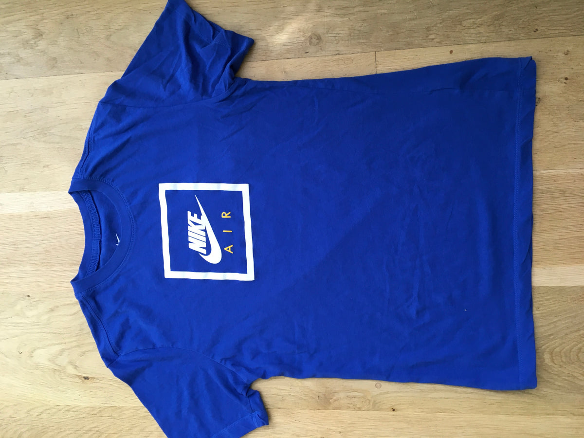 Nike T-Shirt NSW Air - Game Royal/White Size S Small men