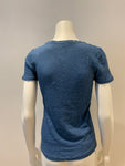 J.Crew Blue Vintage Cotton T shirt $150 Size XS ladies