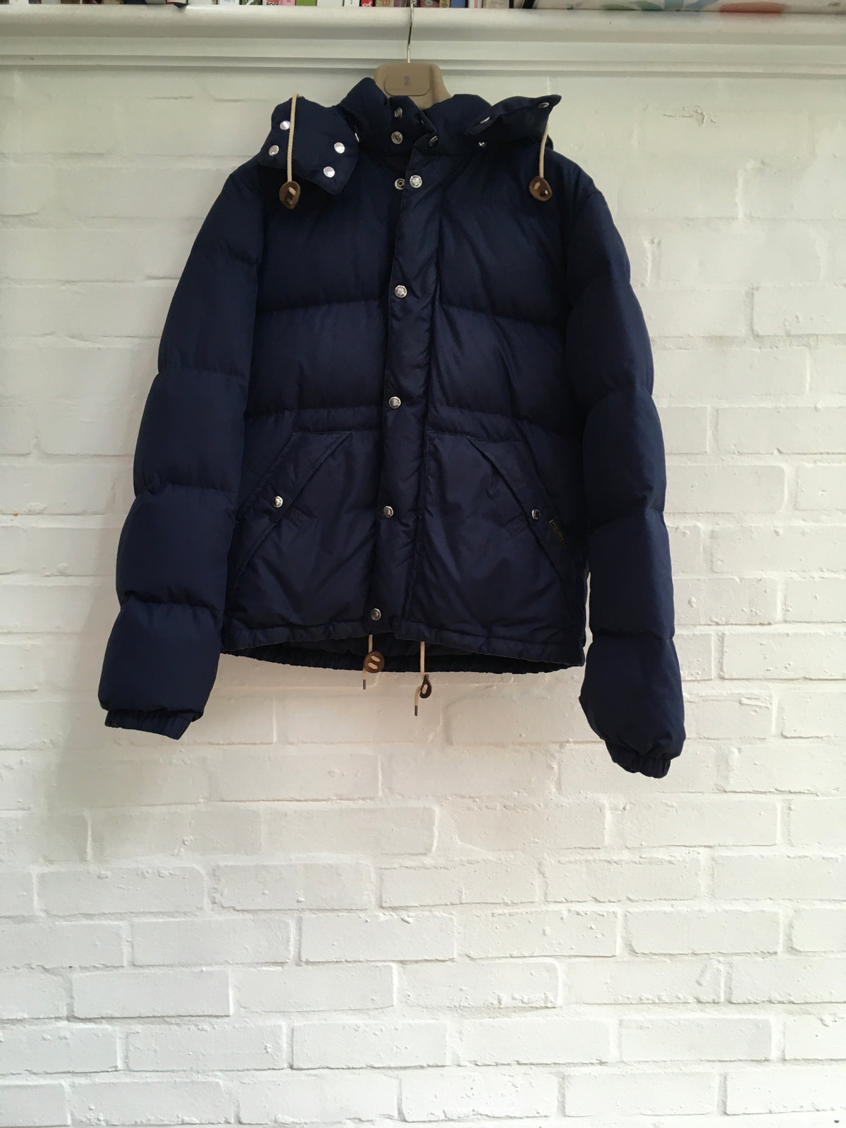 RALPH LAUREN POLO PUFFER DOWN JACKET IN NAVY Amazing Size M MEDIUM Men