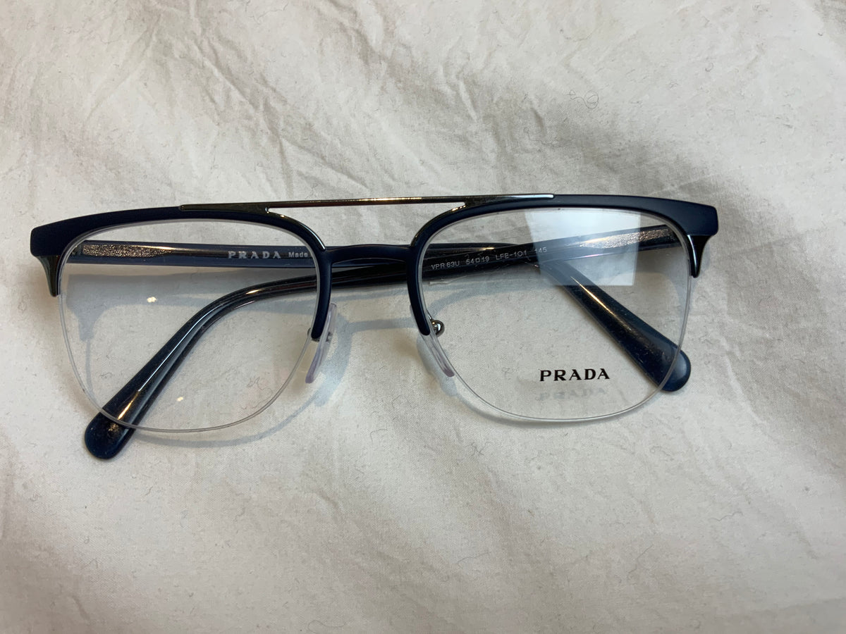 PRADA VPR 63U LFE-1O1 Prescription Glasses Eyeglasses Frames men