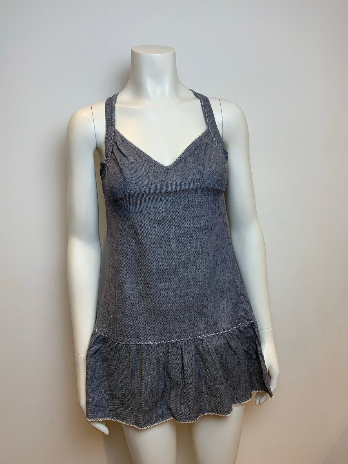 MOST WANTED Kristina Ti Denim Jeans Mini Dress Size US 0 UK 4 XXS ladies