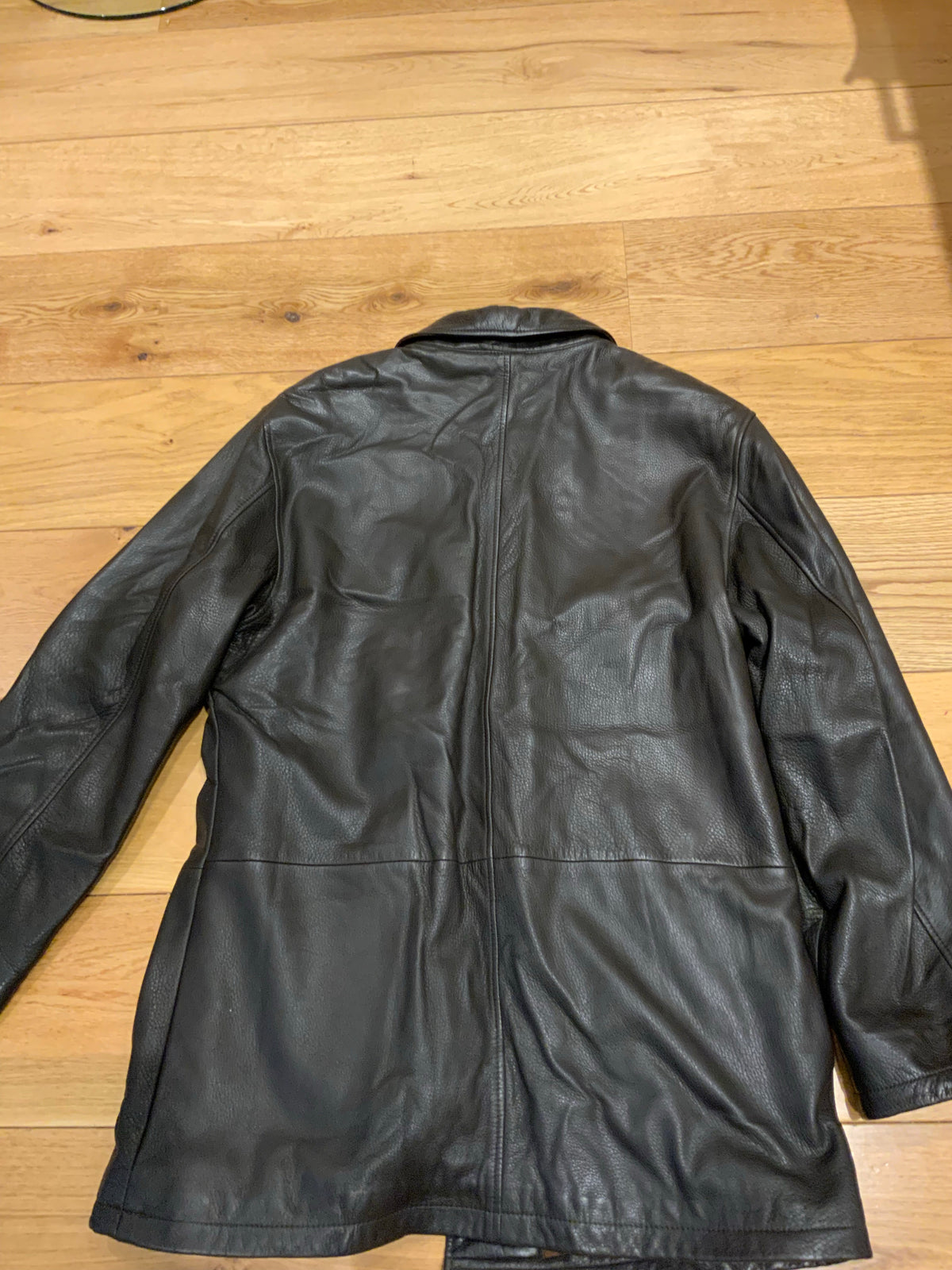 TORRAS Mens Brown Leather Jacket Coat Size 56 men