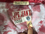 Jean Paul GAULTIER Rare 1990's Face Print Button Down Shirt Size L Large ladies