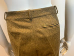 Ralph Lauren Lauren Adelle Brown Wool Pants Trousers Size US 8 UK 12 L LARGE ladies