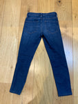 BEST SELLING FRAME LE SKINNY DE JEANNE CROP DISTRESSED DENIM JEANS Size 24 ladies