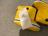 Petit Bateau babies rain yellow booties boots Size 6 month 19/20 cm children