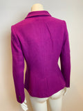 RALPH LAUREN Lautren Wool Ashford Fitted Blazer Jacket Size US 8 UK 12 ladies