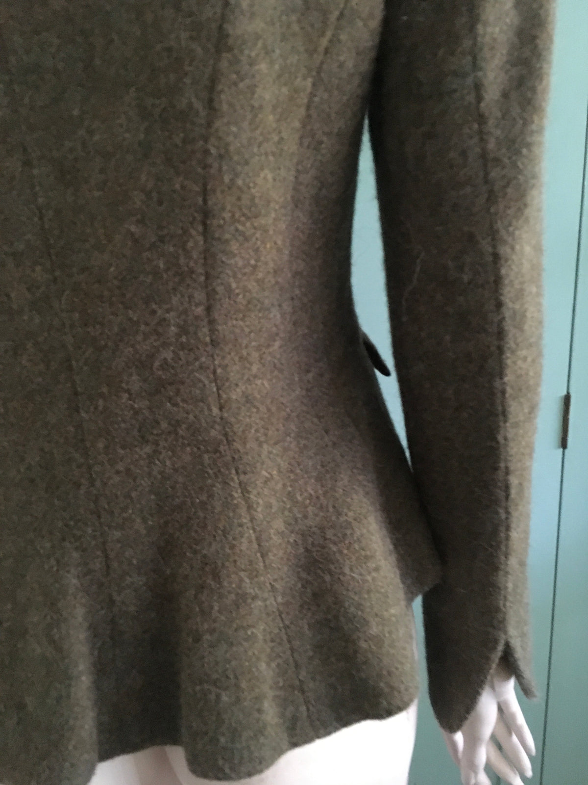 RALPH LAUREN Womens Wool Alpaca Fitted Blazer Jacket LADIES