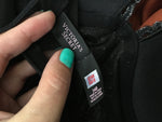 Victoria's Secret Women's Silver Black Lace Corset Bra Size 34 B ladies