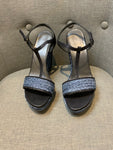 STUART WEITZMAN Colorblock Pattern Espadrilles Wedges Sandals 40.5 UK 7.5 US10.5 ladies